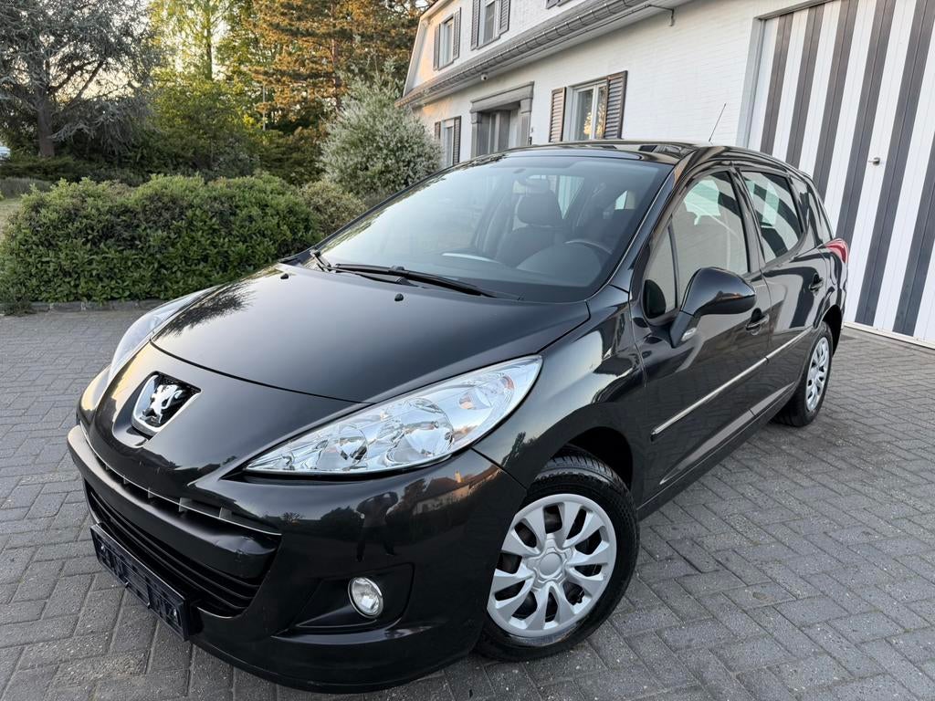 Peugeot 207 SW - XR Edition - Blanco Gekeurd - Nieuwstaat!, Euro 5, Stof, Zwart, 4 cilinders