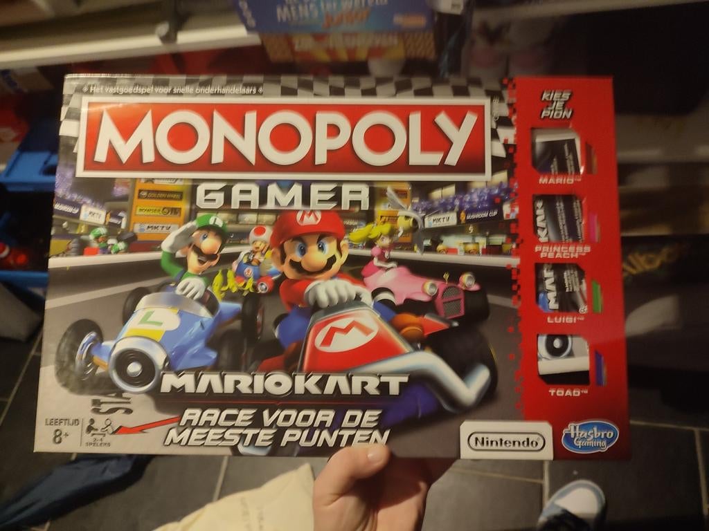 Monopoly Mario Kart, Hobby en Vrije tijd, Ophalen
