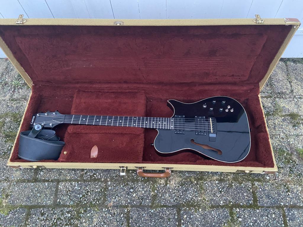 Guitare electro acoustique Carvin AE 185 Semi-hollow, Verzenden, Gebruikt