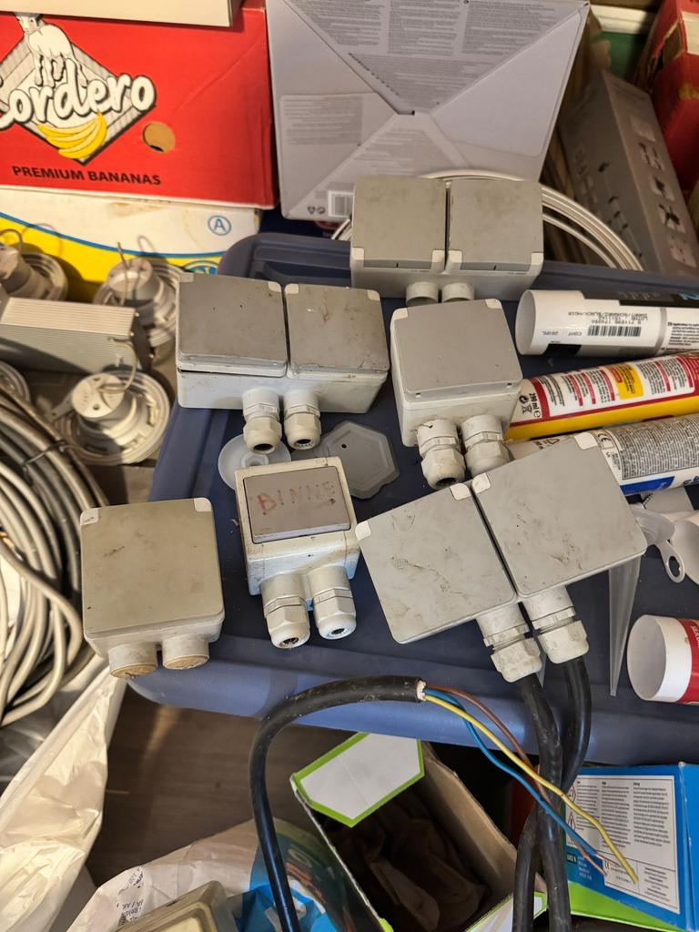 Niko hydro schakelmateriaal+zekeringkastje+kabel, Doe-het-zelf en Bouw, Ophalen, Gebruikt