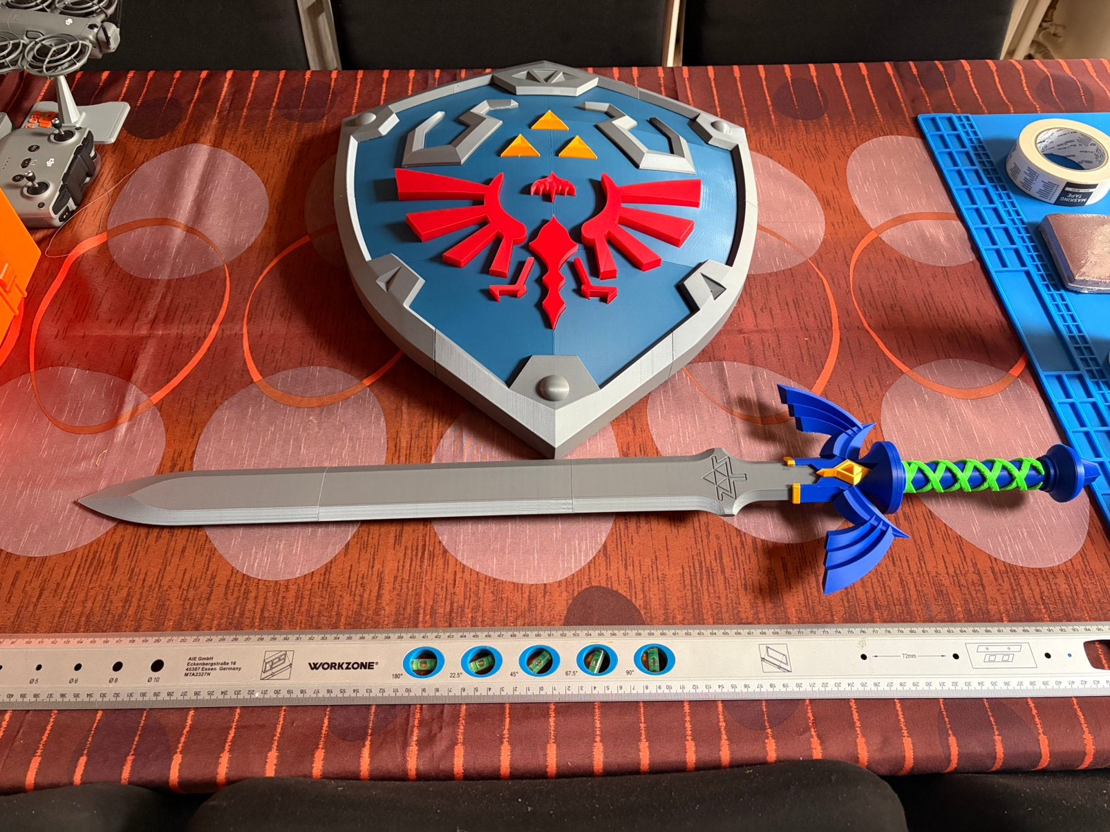 Zelda-schild en zwaard, Ophalen, Zo goed als nieuw