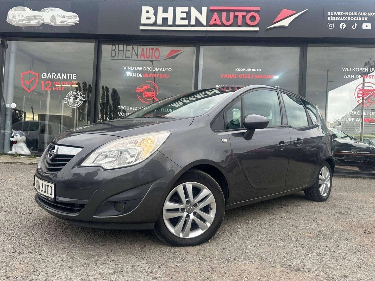 Opel Meriva Meriva 1.3 CDTi Black Edition RADAR AR/AIRCO/EXP, Auto's, Euro 5, Stof, 4 cilinders, Bedrijf