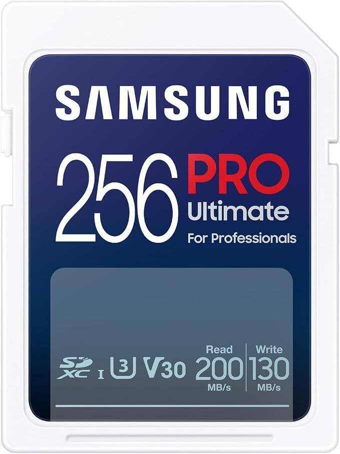 Samsung Pro Ultimate sdxc 256Gb NIEUW, Audio, Tv en Foto, SD, Nieuw, Ophalen of Verzenden, Fotocamera