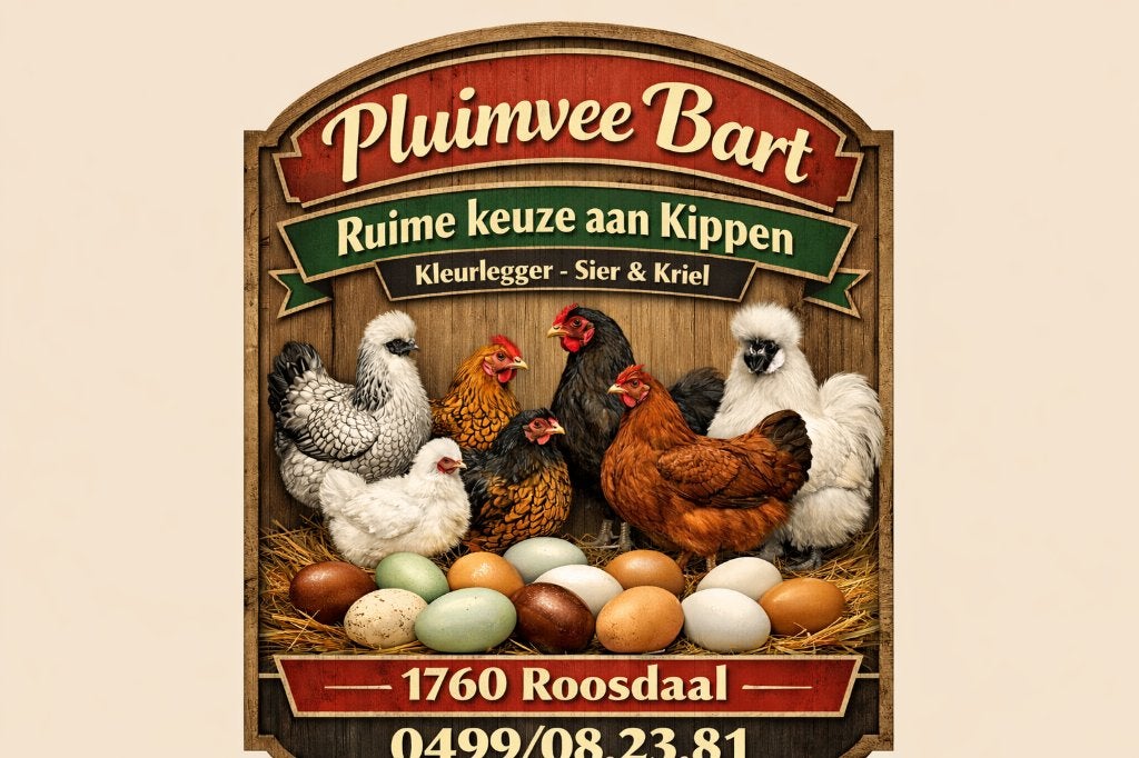 Volaille Bart ,qualiter premier place 0499/082381, Femelle, Poule ou poulet