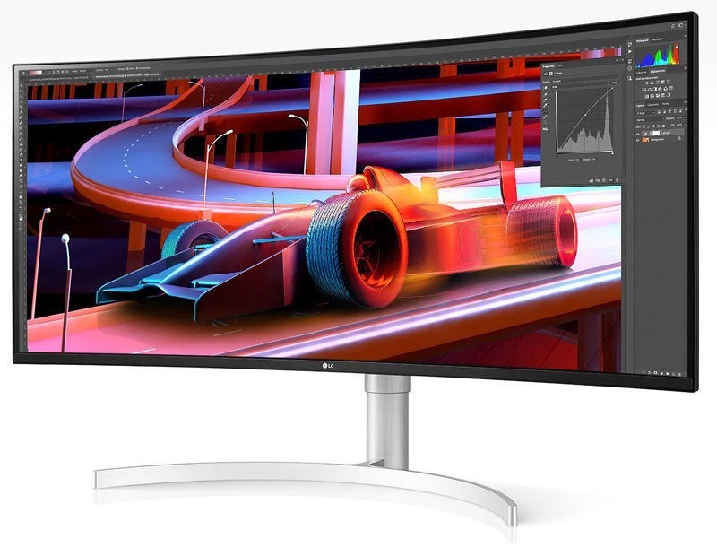 LG 38WN95C Moniteur incurvé/gebogen monitor/curved monitor, Computers en Software, Monitoren, Gebruikt, 151 t/m 200 Hz, DisplayPort