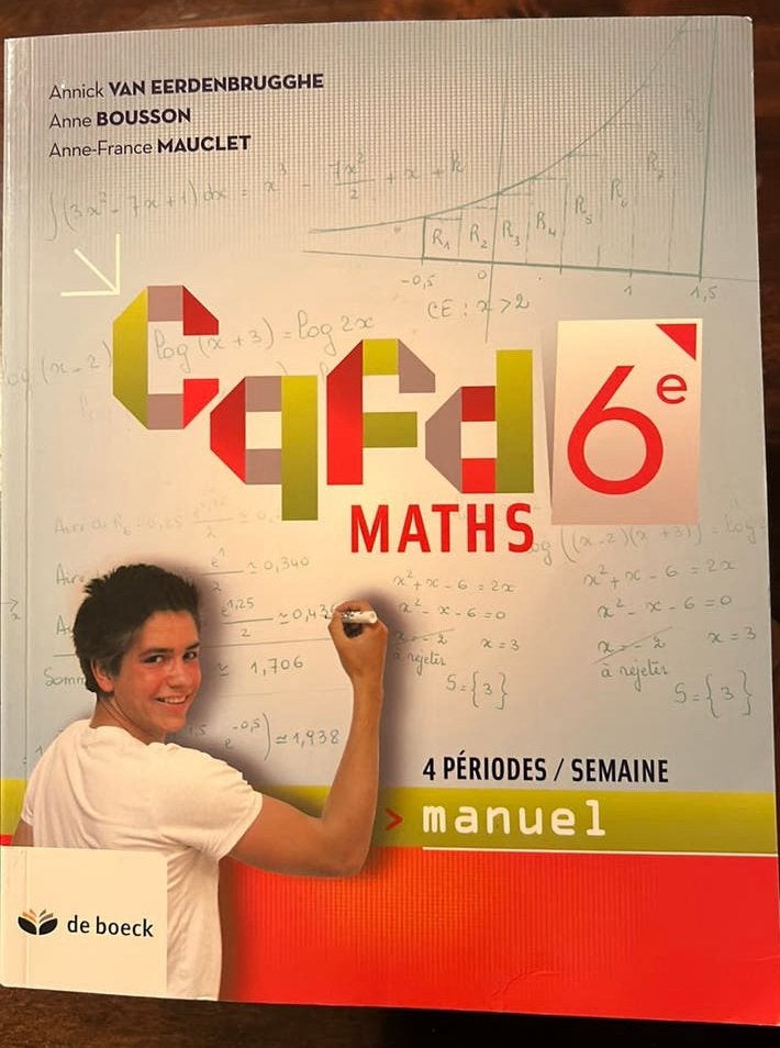 CQFD MATHS 6eme, Enlèvement, Comme neuf, Secondaire, Mathématiques A
