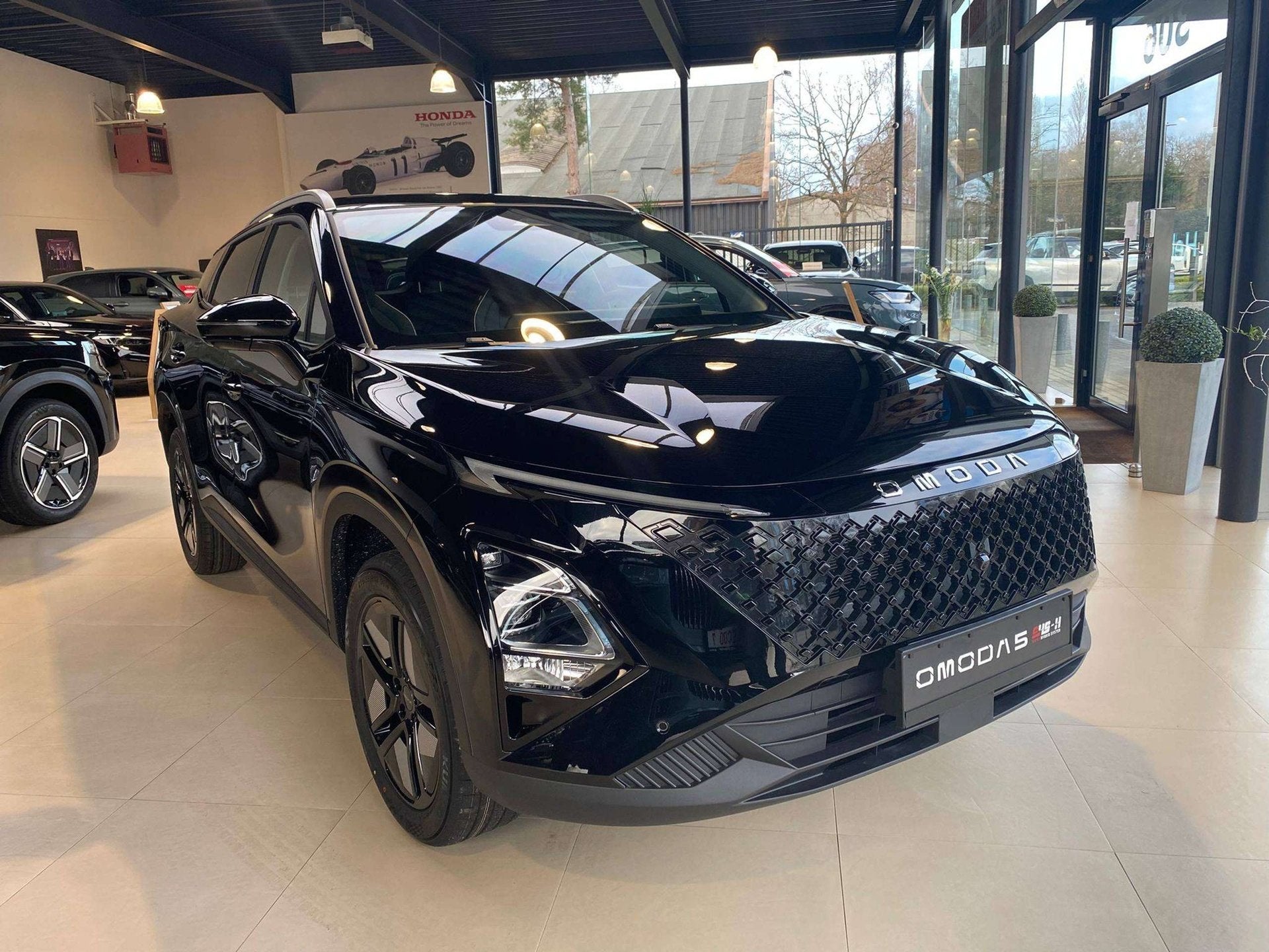 Omoda 5 SHS-H Premium Full Option 7 jaar garantie -€900 Zo, Autos, Neuf, Autres modèles, Achat, Euro 6