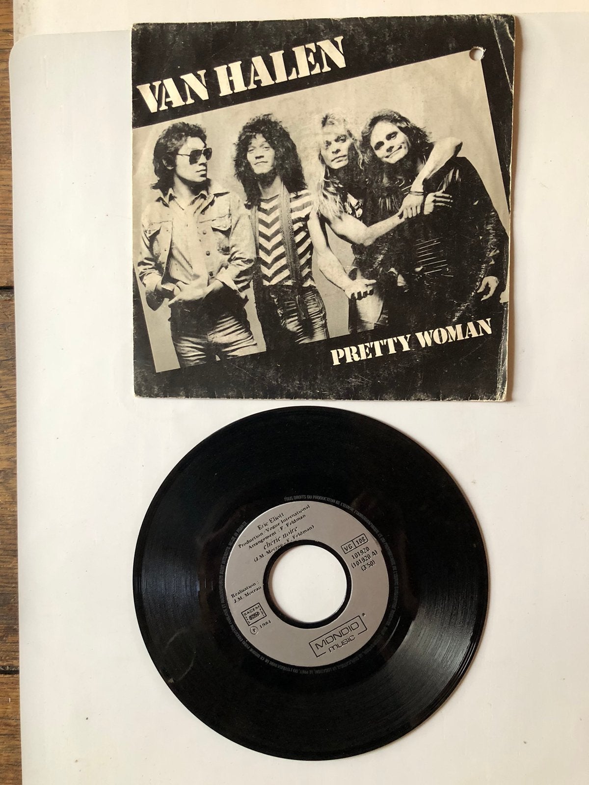 Van Halen: pretty woman ( 1984), Verzenden, Gebruikt