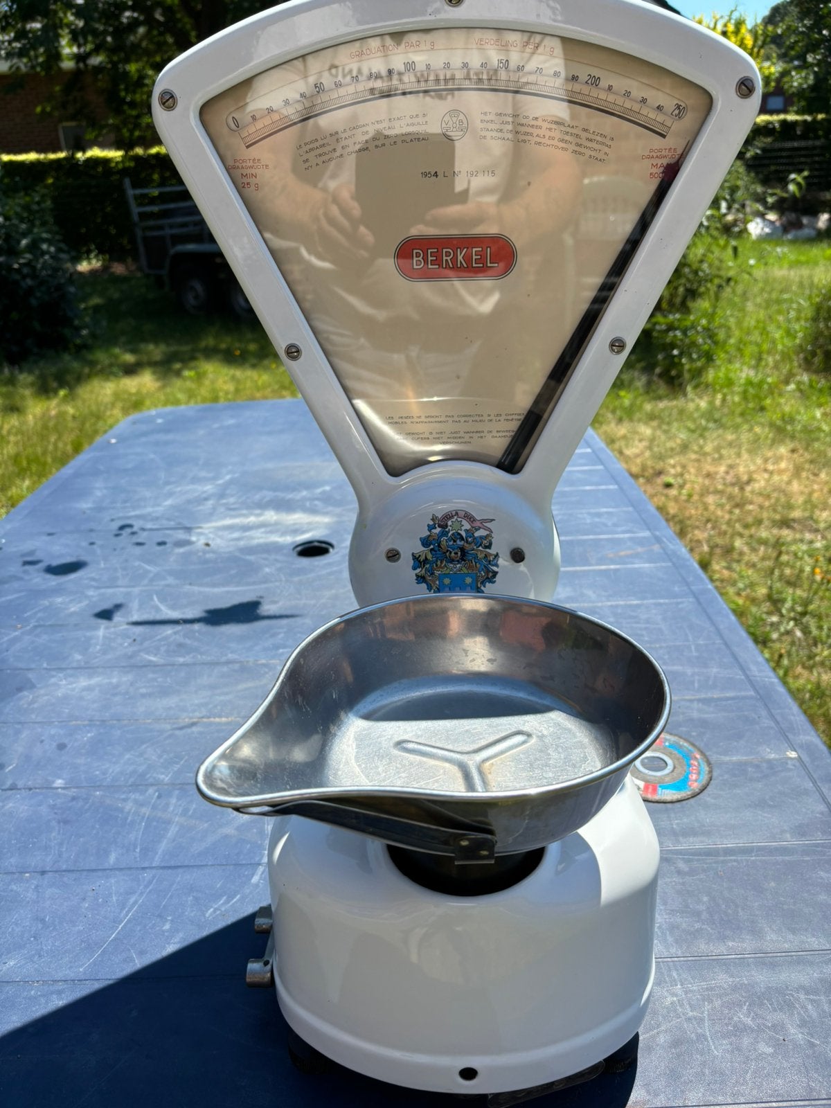 vintage berkel weegschaal van 1954, Enlèvement, Comme neuf