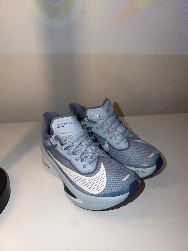 Nike Zoom Fly 6 Dames Lichtblauw/Wit, Ophalen of Verzenden, Nieuw, Schoenen