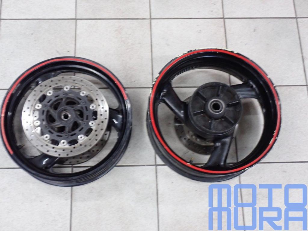 Yamaha YZF 1000 R 1996 - 2001 Velgenset thunderace yzf1000r, Motoren, Gebruikt, -, -, Ophalen of Verzenden