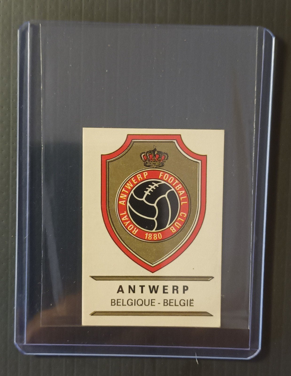 PANINI FOOTBALL CLUBS 1975 # 25 ANTWERP, Collections, Enlèvement ou Envoi