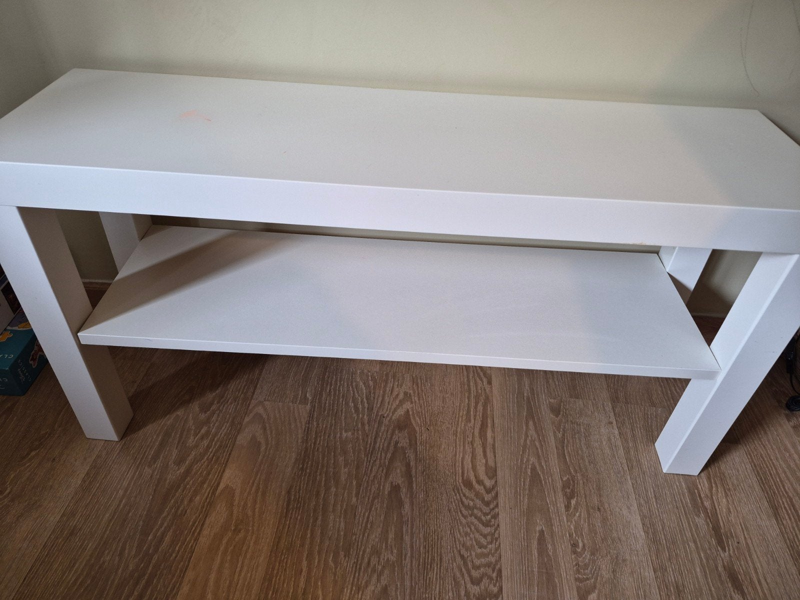 klein tafeltje/bijzettafel wit, Ophalen