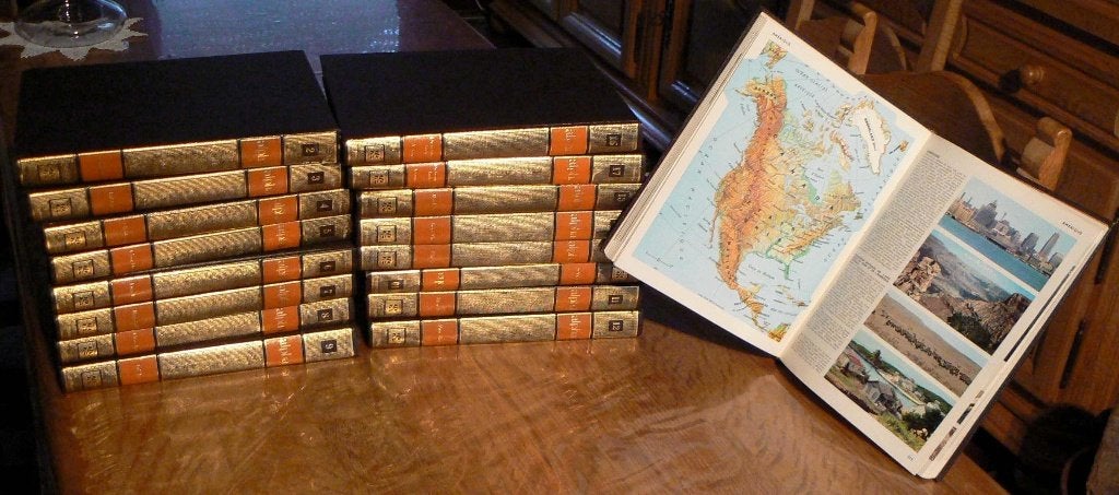 Superbe encyclopédie complète, Enlèvement, Comme neuf, Série complète