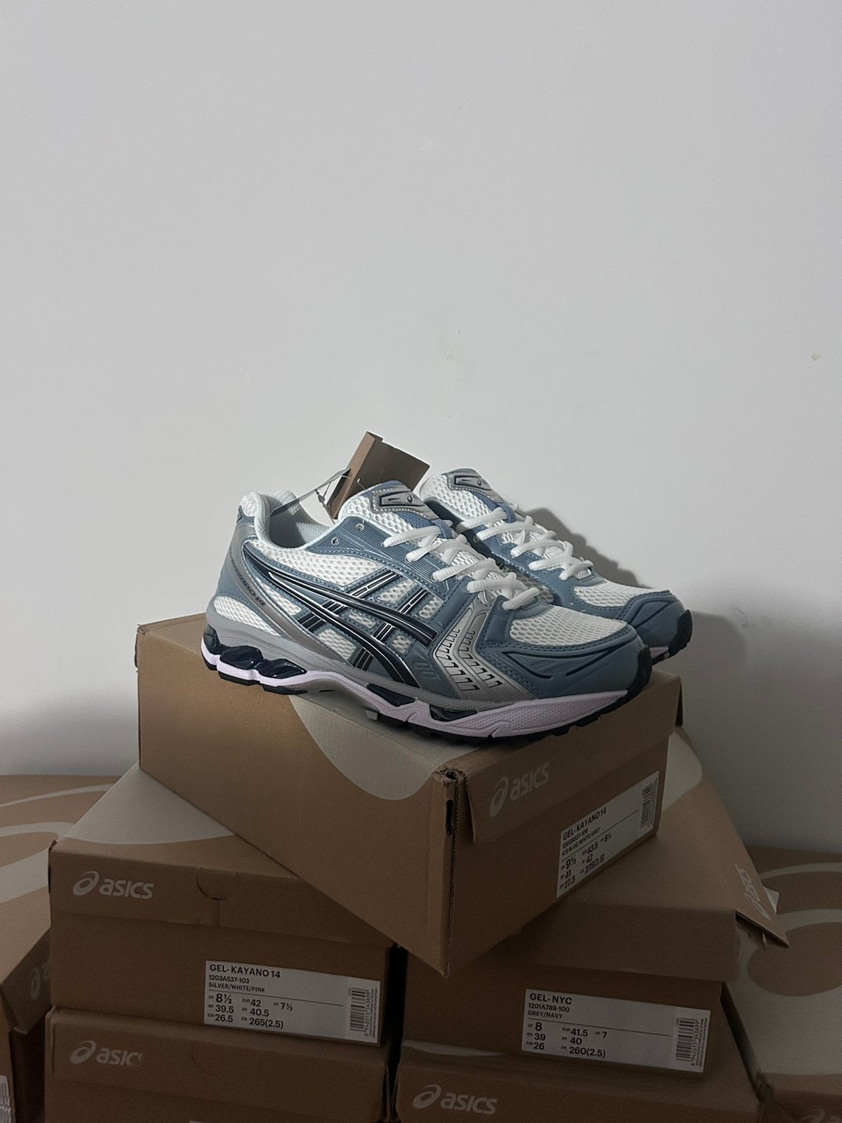 Asics gel-kayano bleu, Ophalen of Verzenden