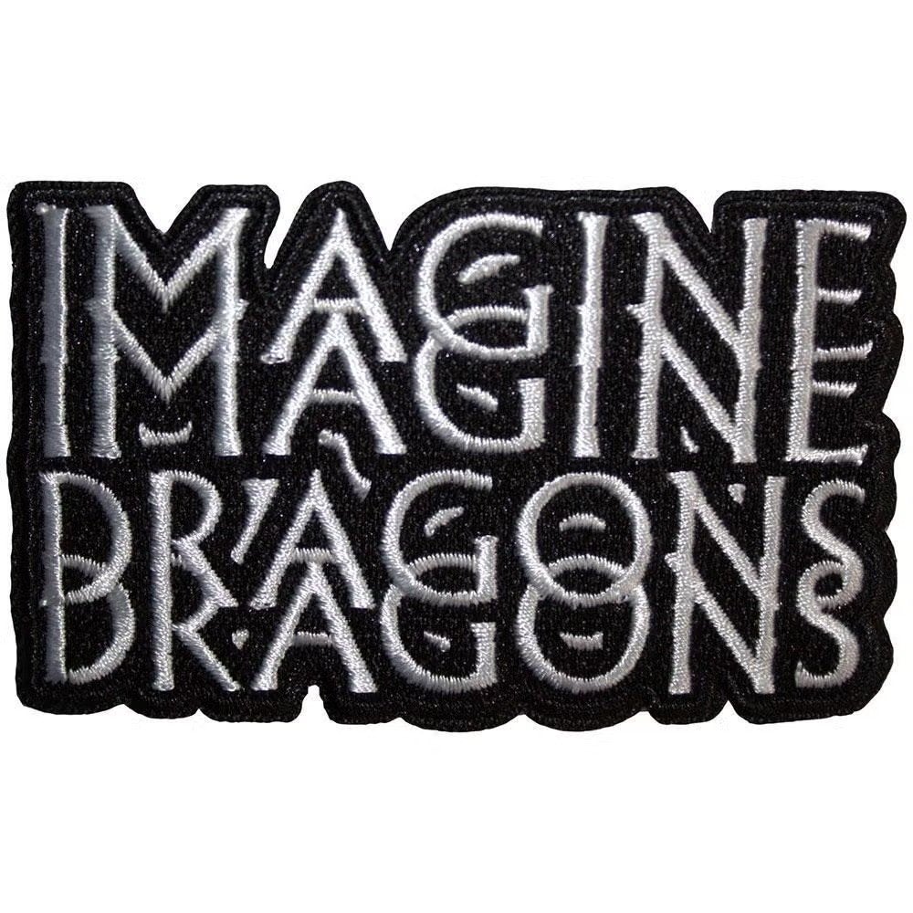 Imagine dragons - Double Logo - Patch officiële merchandise, Collections, Enlèvement ou Envoi, Neuf