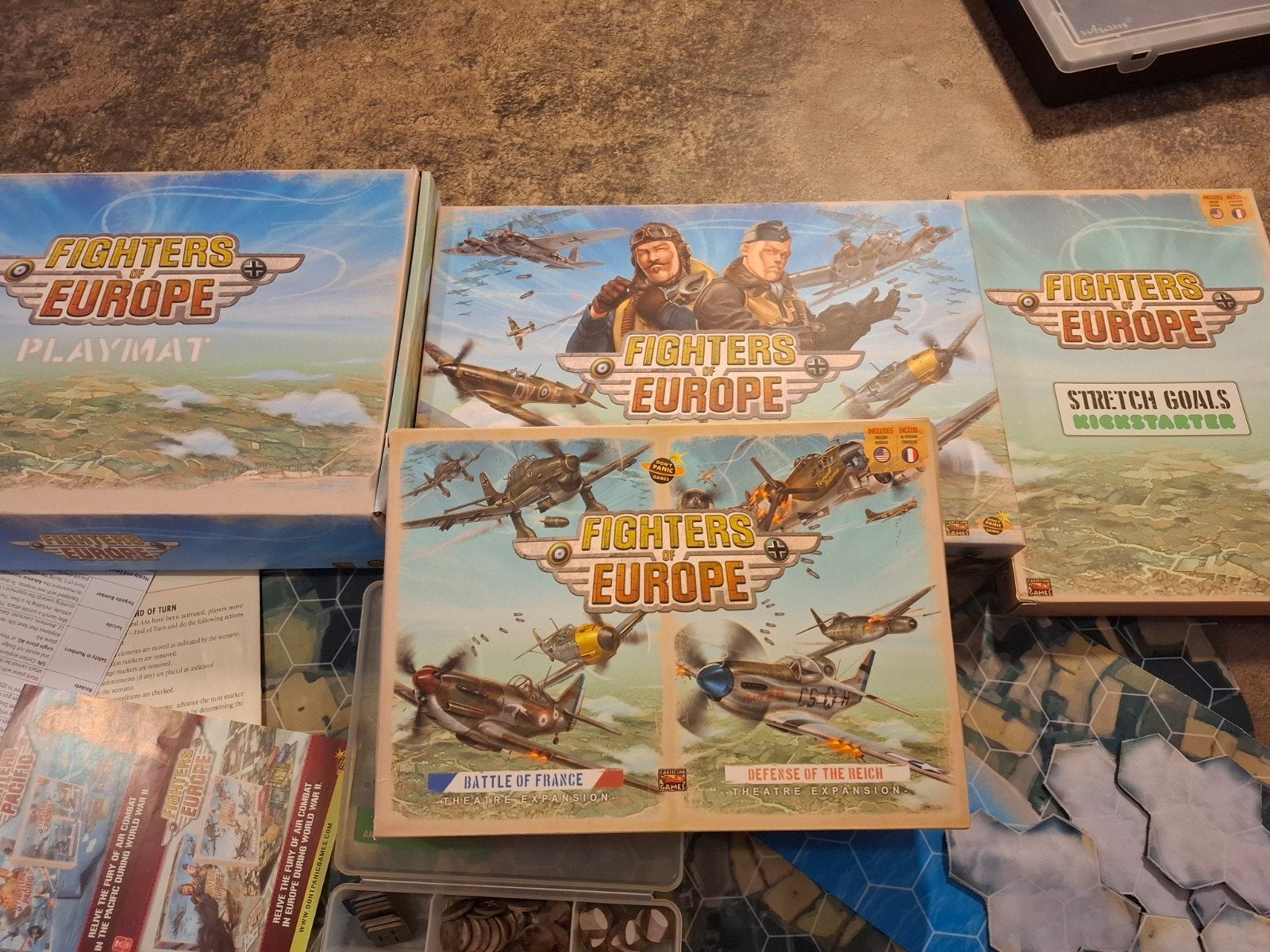 fighters of europe kickstarter, Ophalen of Verzenden