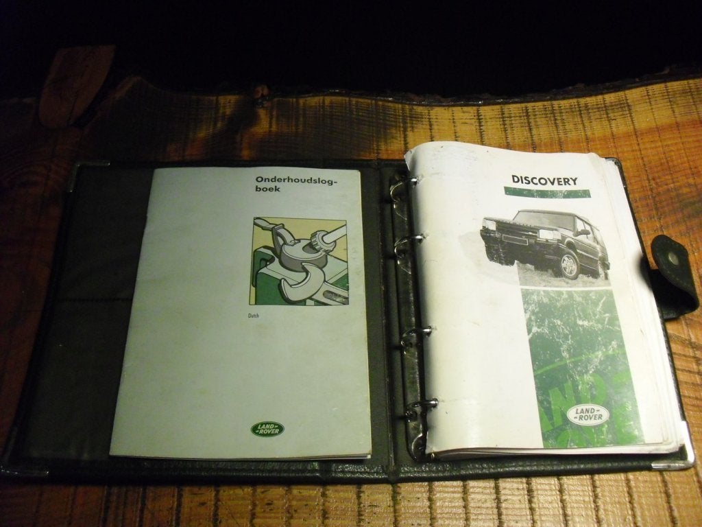 Discovery 1 3.9 V8 instructieboek 137 met map Nederlands