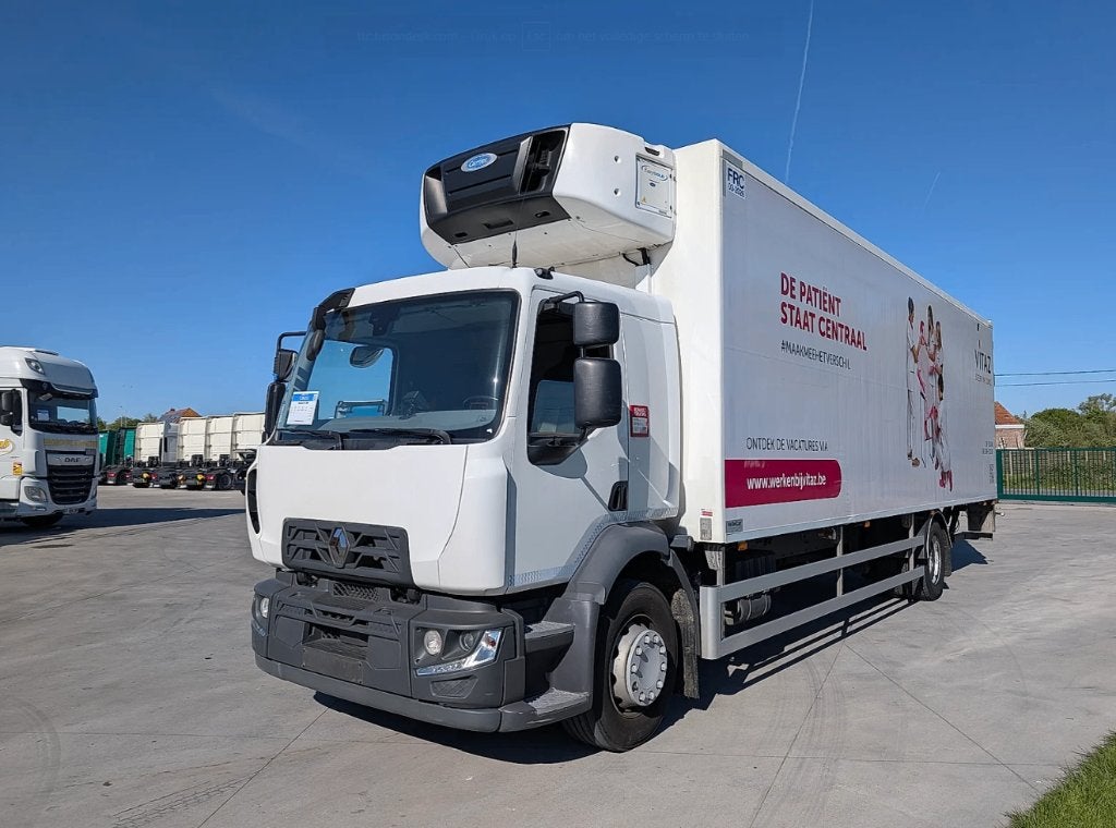 Camion de 18 tonnes avec réfrigérateur hayon, Autos, Camions, Entreprise, Achat, ABS, Caméra de recul, Airbags, Alarme, Android Auto
