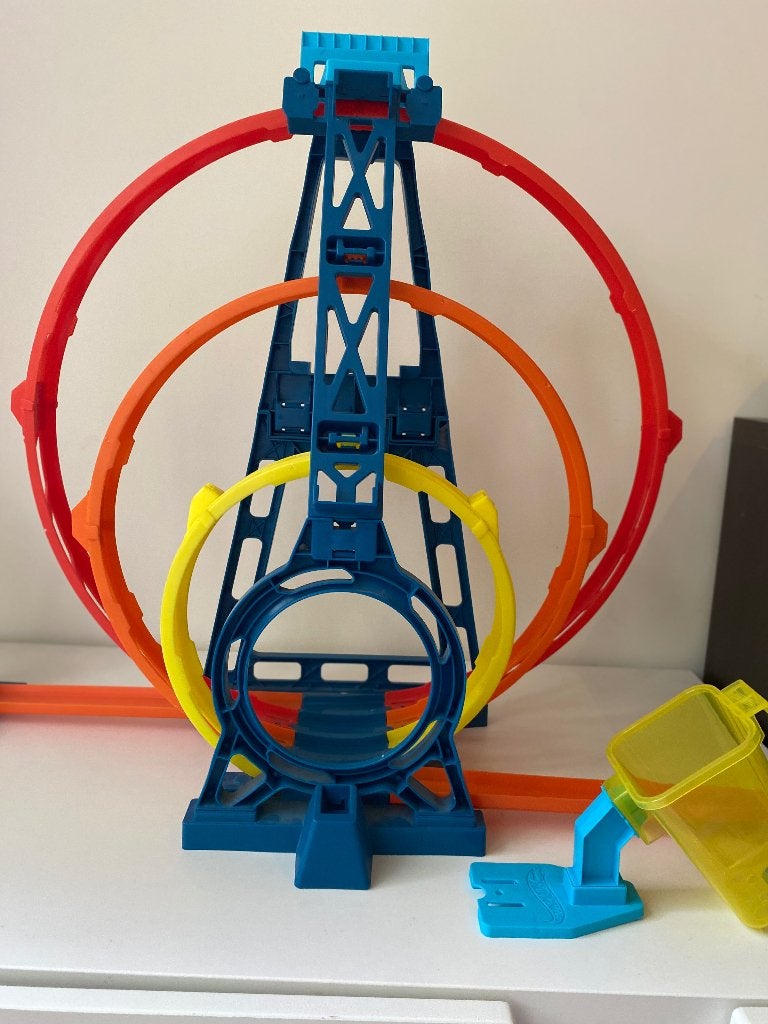 Grand ensemble de Hot Wheels, Enlèvement ou Envoi, Comme neuf, Circuit, Hot Wheels