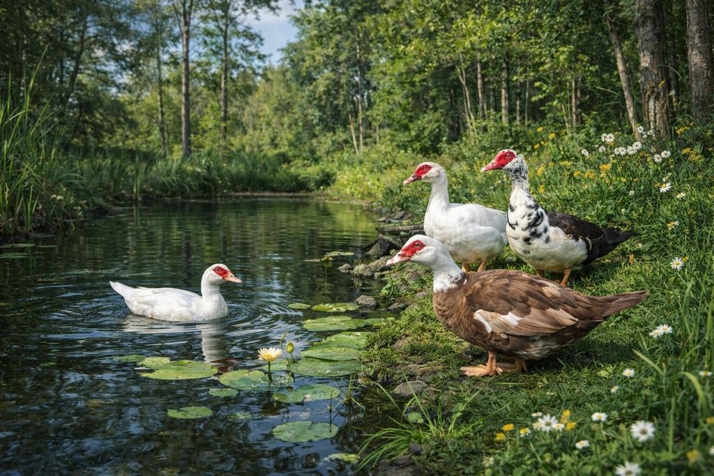 Broedeieren barberie-eend, Eend