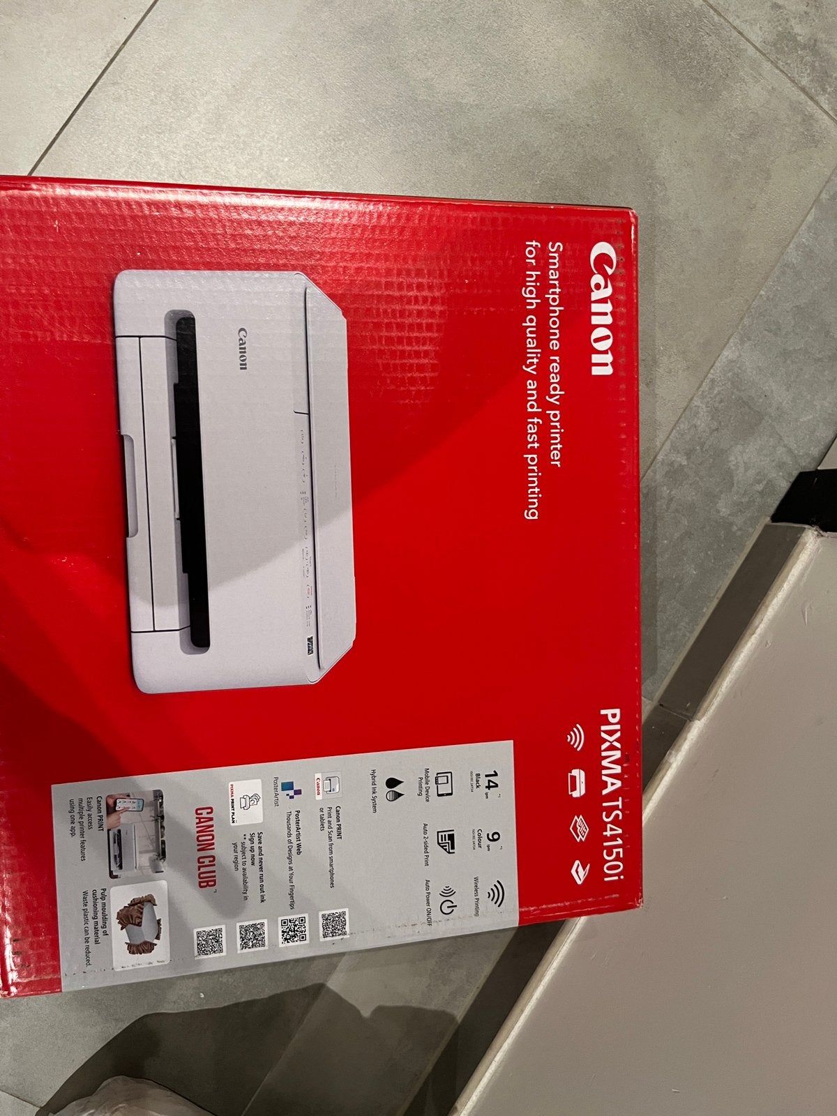 CANON PIXMA TS4150i Nieuw ONGEOPEND, Games en Spelcomputers, Spelcomputers | Nintendo Wii, Ophalen of Verzenden, Nieuw