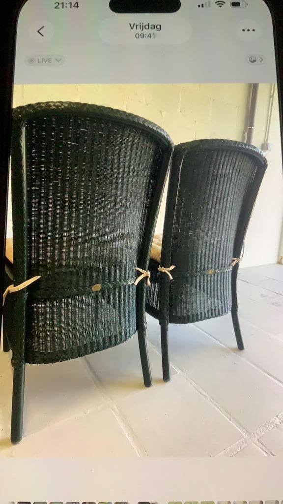 LLoyd loom  4x originele stoelen, Ophalen