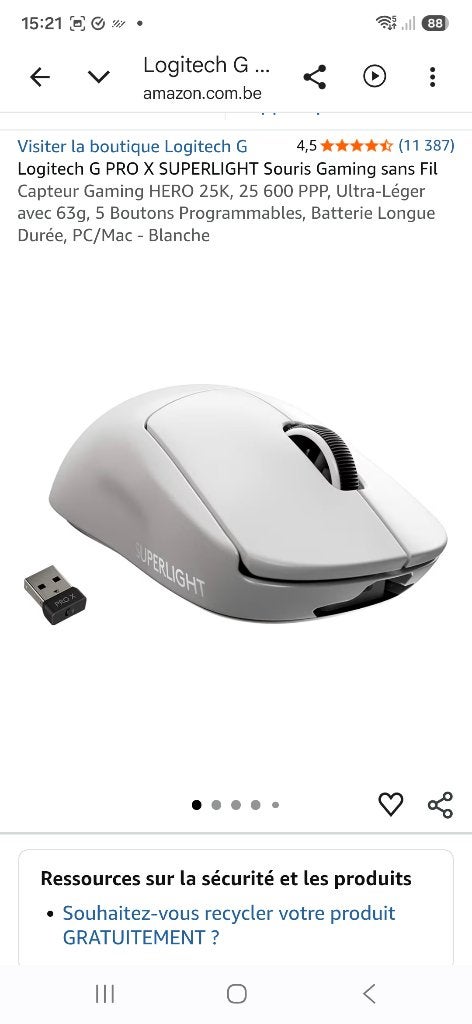 Toetsenbord voor gamingmuis, Ophalen, Rechtshandig, Muis, Gebruikt
