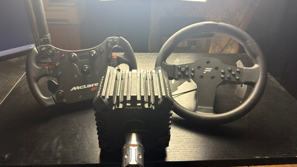 Fanatec CSL DD 8Nm + McLaren GT3 + P1 V2 + Pédalier 3 pédale, Racestuur, Gebruikt, Direct drive, Ophalen of Verzenden
