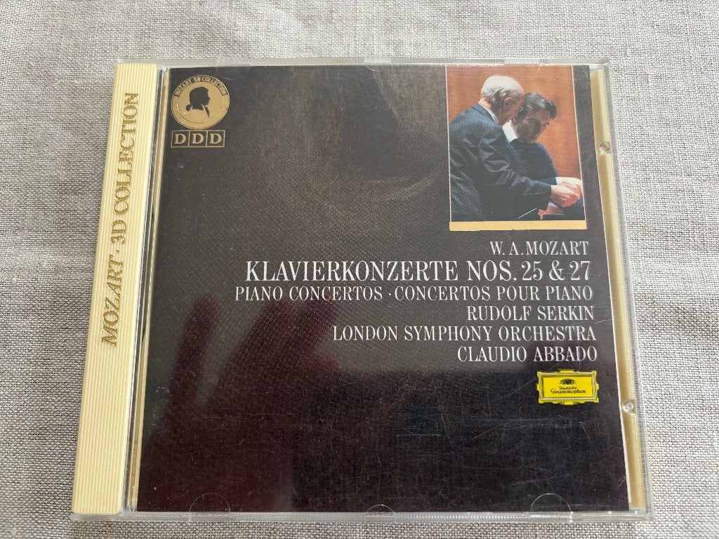 Mozart - Concerto pour piano  25 + 27 (LSO, Abbado - Serkin), Concerto solo, Mozart, Comme neuf, Enlèvement