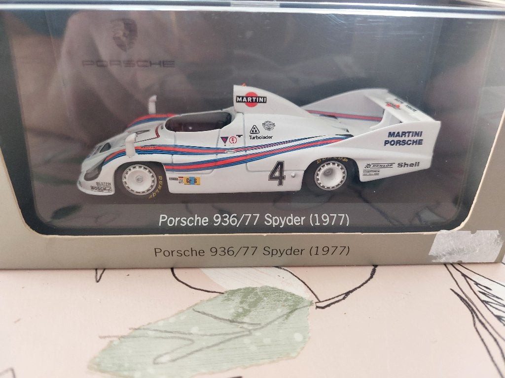 Porsche 936/77, Hobby en Vrije tijd, Modelauto's | 1:43, Ophalen of Verzenden, Zo goed als nieuw, MiniChamps
