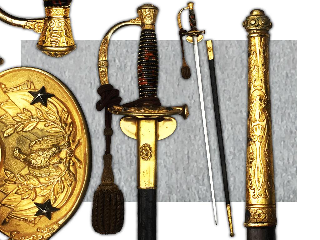 🚨France : Très Rare Épée général de Brigade - Second Empire, Collections, Objets militaires | Général, Envoi, Armée de terre