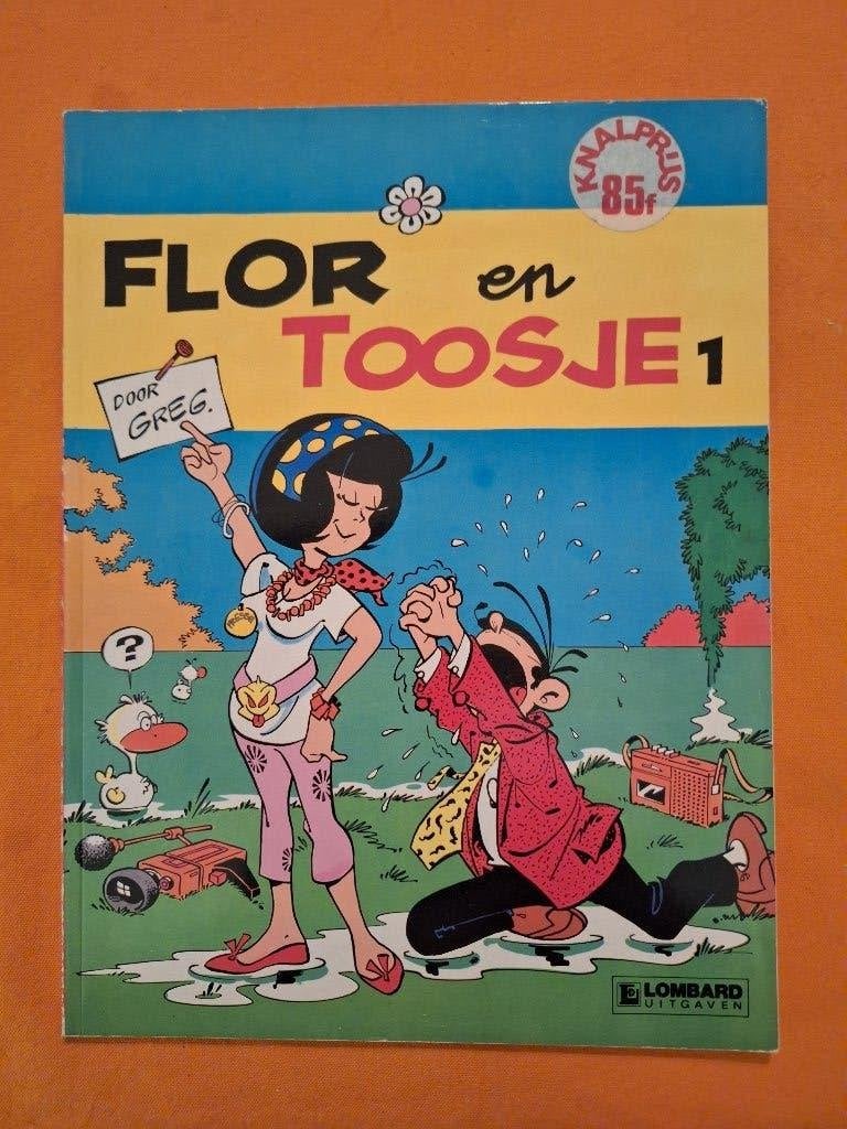 Flor en Toosje 1, Eén stripboek, Ophalen of Verzenden, Zo goed als nieuw