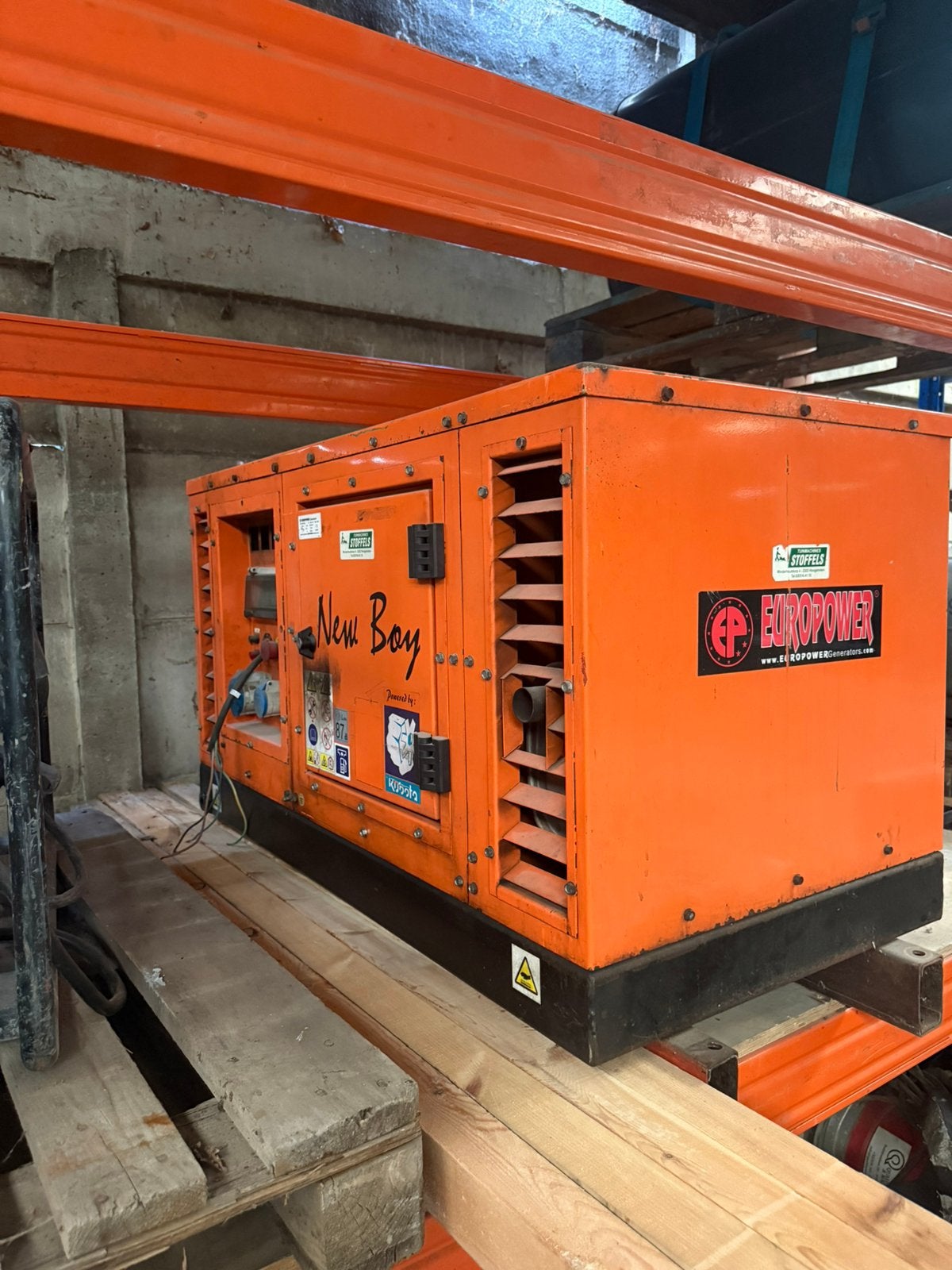 New boy kubota diesel generator, Ophalen, Gebruikt