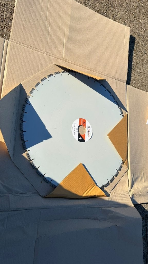 Diamantzaagbladen CS Projects voor graniet en harde steen, Ophalen, Cirkelzaag, Nieuw, 30 tot 70 mm