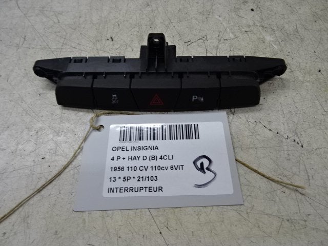 SCHAKELAAR Opel Insignia (01-2008/03-2017), Auto-onderdelen, Gebruikt, Opel