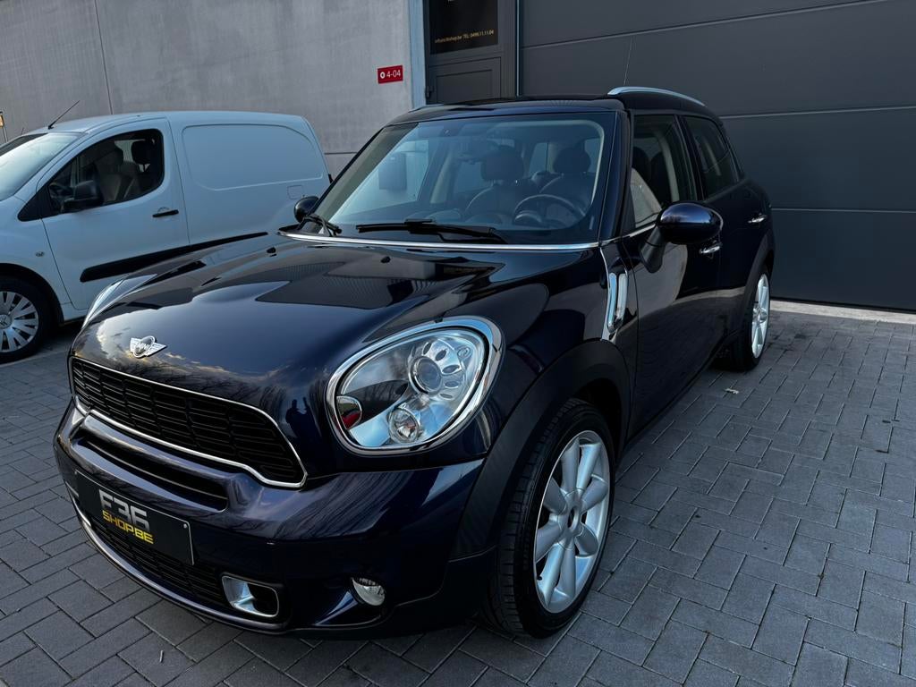 MINI Cooper S Countryman "1 jaar garantie"  reeds gekeurd, Autos, Cuir, Euro 5, Countryman, Boîte manuelle