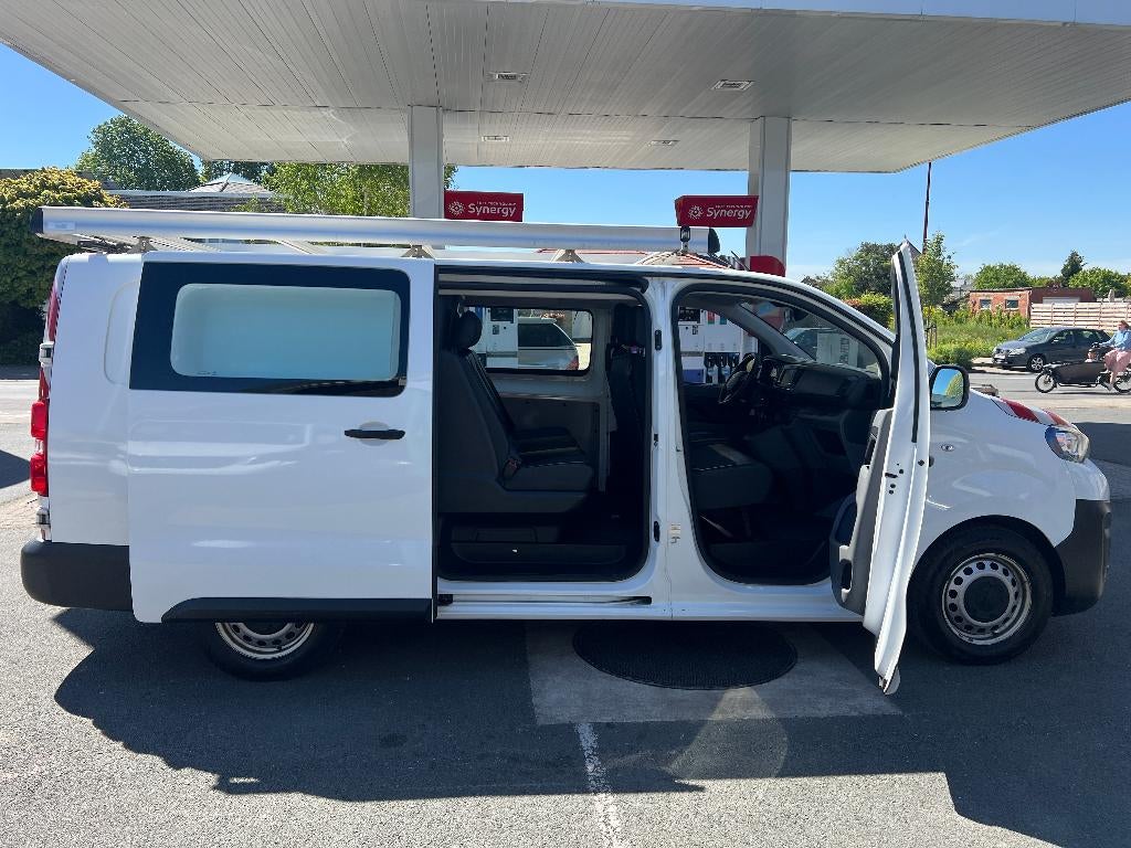 peugeot expert 2.0 hdi/DUBBEL CABINE 5+1/euro 6di/€11500+btw, Auto's, Peugeot, Bedrijf, ABS, Airbags, Airconditioning, Alarm, Android Auto