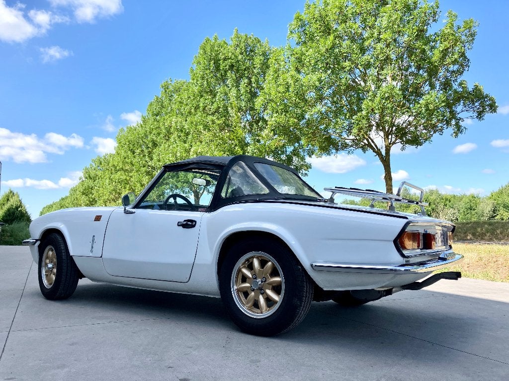 TRIUMPH SPITFIRE 1500, Auto's, Zwart, Cabriolet, Wit, Handgeschakeld