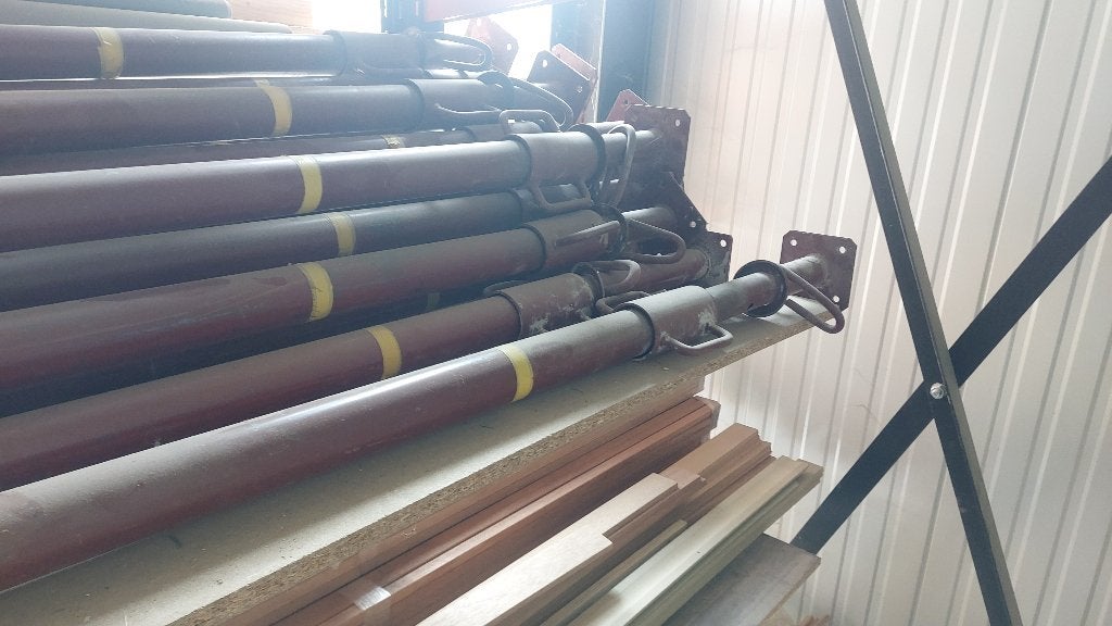 bouwstippen, Doe-het-zelf en Bouw, Ophalen, Gebruikt, 250 mm of meer