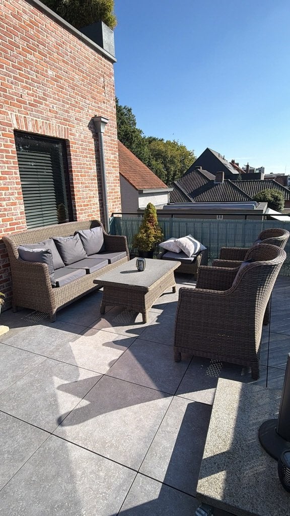 Luxe Armada wicker loungeset – Garden Life Style, Ophalen, 6 zitplaatsen, Zo goed als nieuw, Loungeset