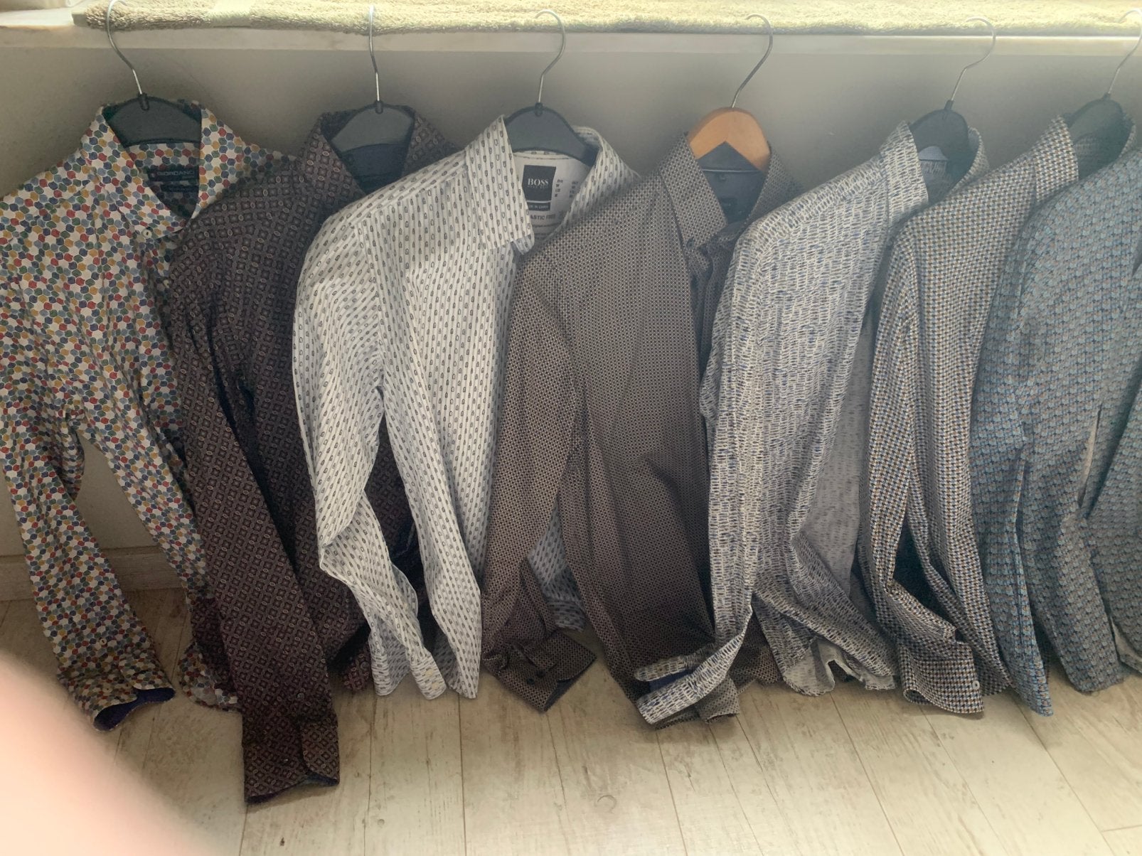 Heren hemd met lange mouw, Kleding | Heren, Ophalen of Verzenden, Zo goed als nieuw
