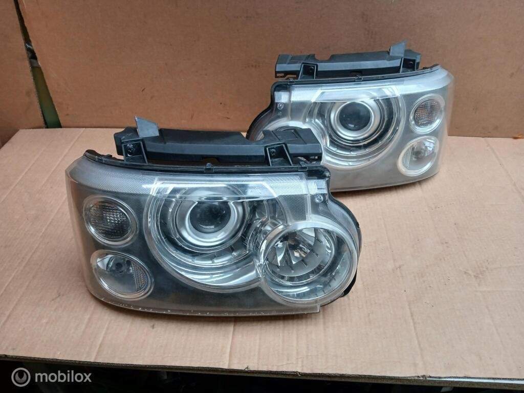 Koplamp Range Rover L322 Vogue AFS Lamp 2005 2009 Koplampen, Land Rover, Land Rover, Enlèvement ou Envoi, Utilisé
