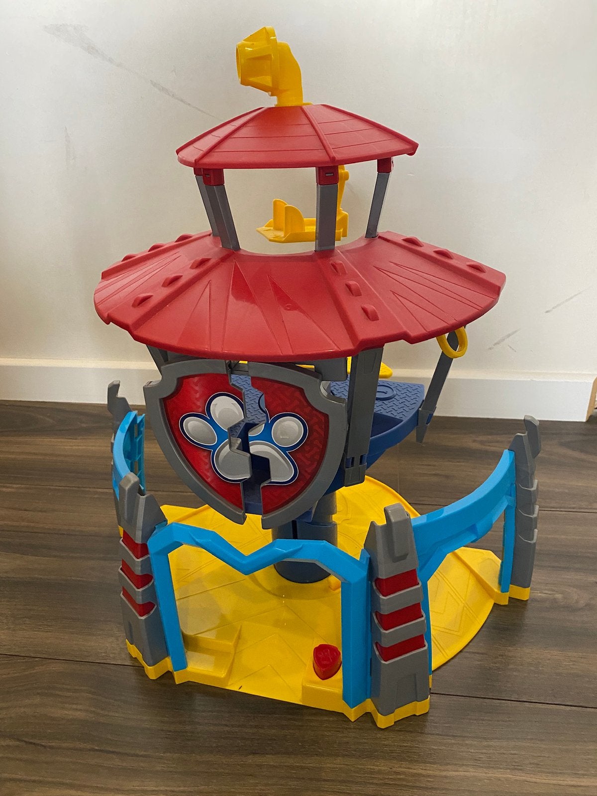 Paw patrol toren, Ophalen, Gebruikt