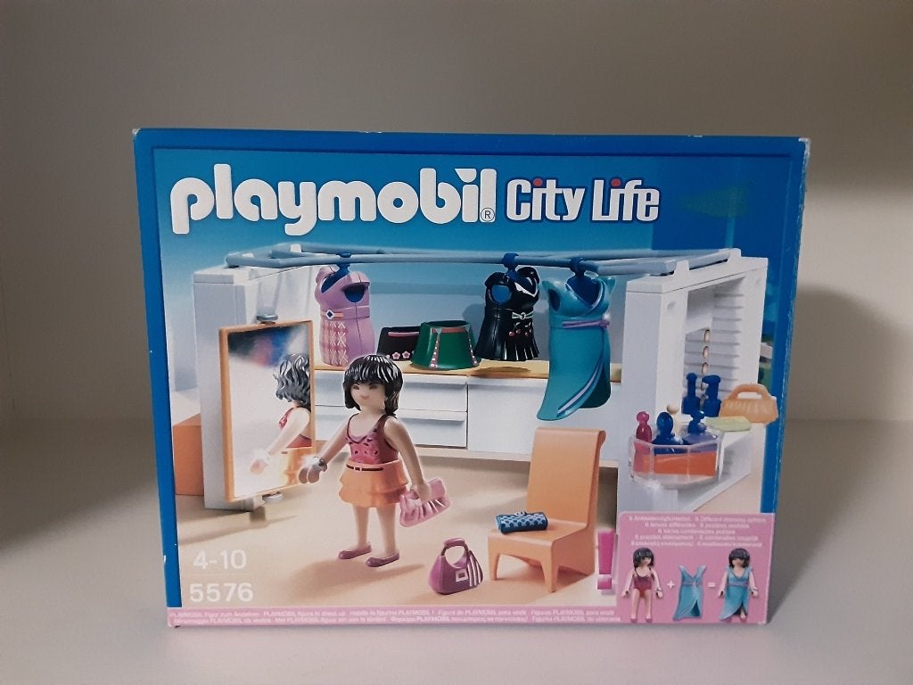 PLaymobil luxe dressing in doos, Ophalen of Verzenden, Zo goed als nieuw, Complete set, Overige typen