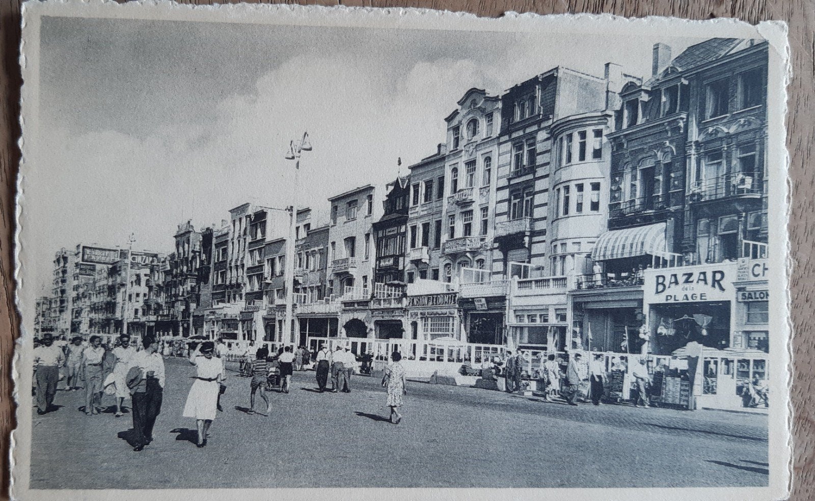 BLANKENBERGE la digue ZEEDIJK, Ophalen of Verzenden
