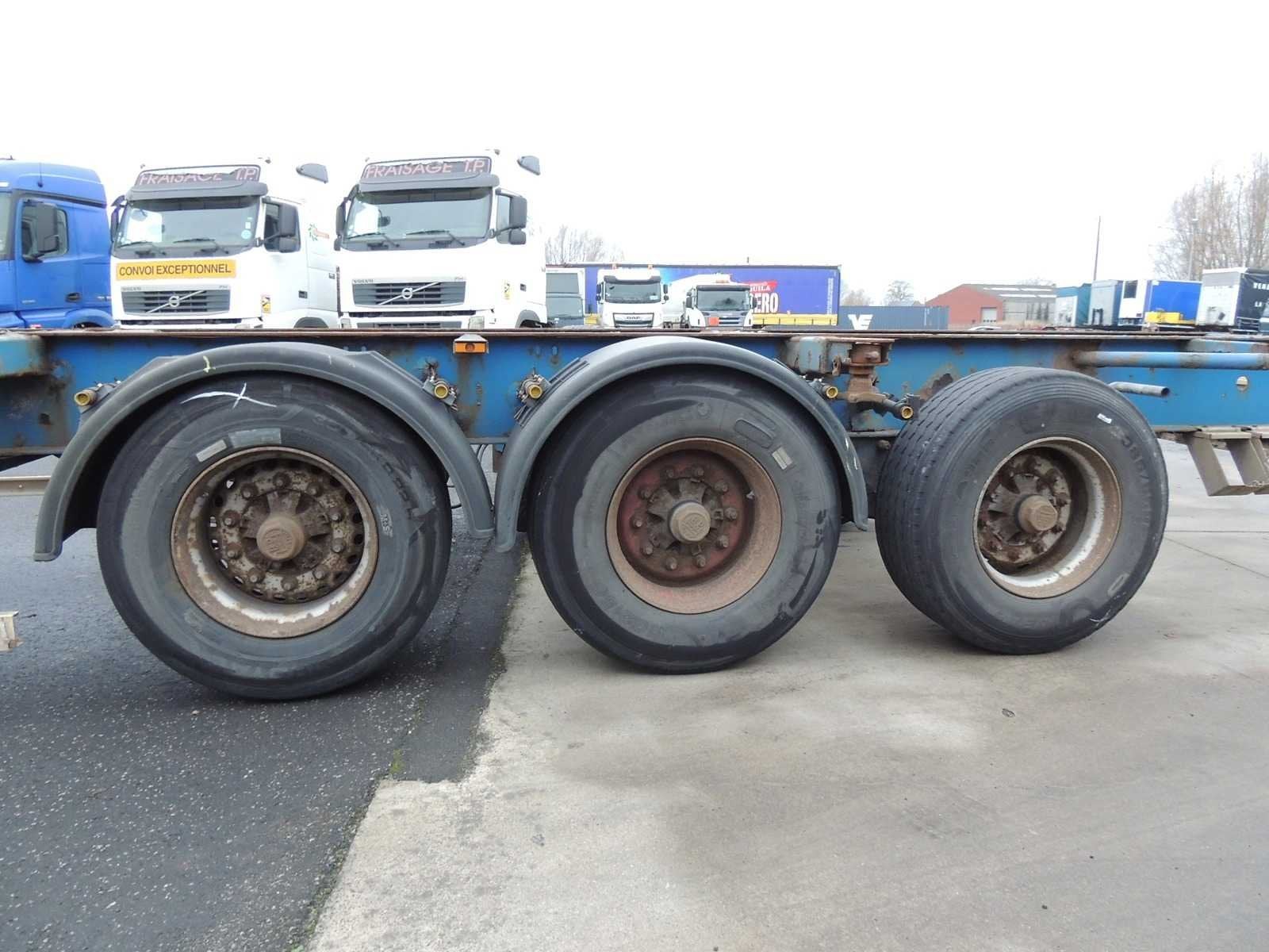 KRONE - 2003 - CHÂSSIS CONTAINERS DE 40' - Semi-remorque, Achat, Entreprise, Autres carburants, Remorques et Semi-remorques
