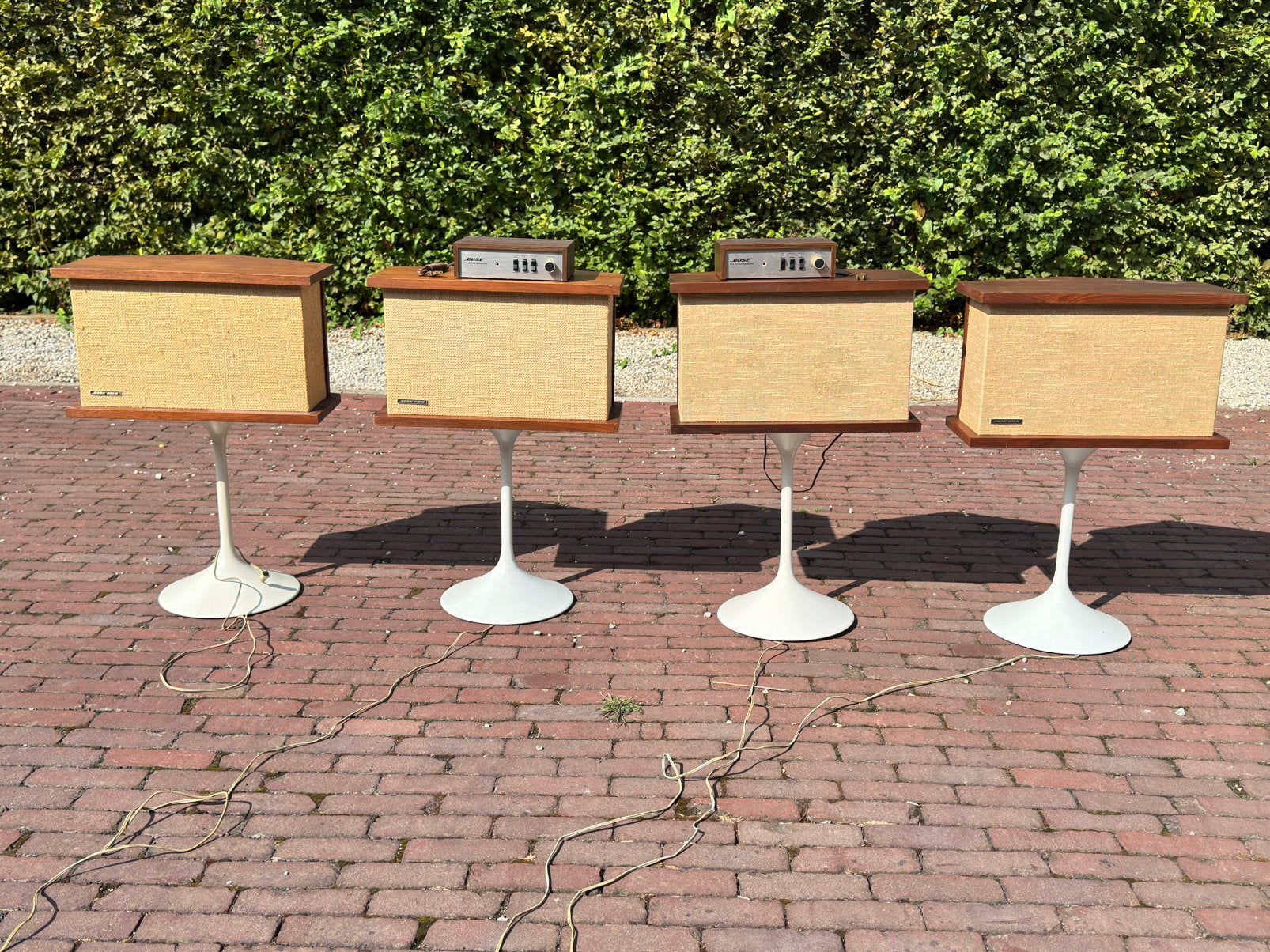Bose 901-II 4 stuks met voet en 2 active equalizers, Audio, Tv en Foto, Luidsprekerboxen, Ophalen, Zo goed als nieuw, Bose