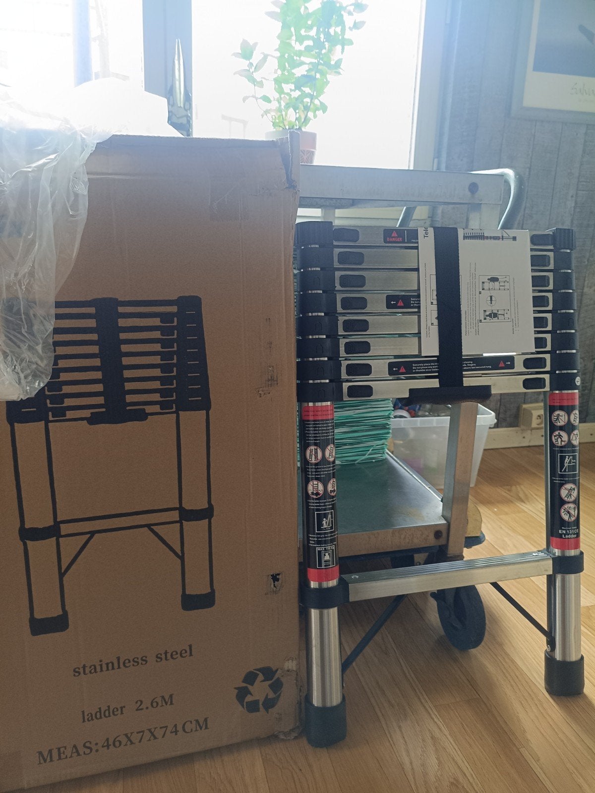 aluminium ladder, Computers en Software, Computerbehuizingen, Ophalen of Verzenden