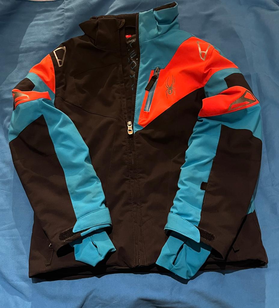 Spyder skijas maat 8 jaar, Ophalen, Zo goed als nieuw, Jongen of Meisje, Sport- of Zwemkleding